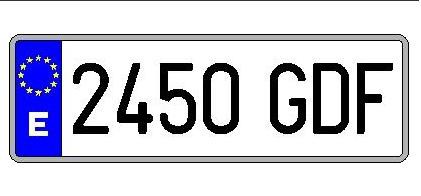 PLACA DELANTERA CORTA STYLE